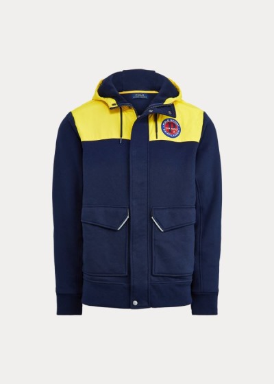 Men's Polo Ralph Lauren Fleece Hybrid Jackets | 147965ZSW